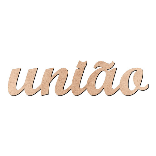 Recorte união Script Mt Std / MDF 3mm