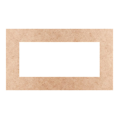 Recorte Moldura Ret 46 x 80 cm Borda 10 cm / MDF 3mm
