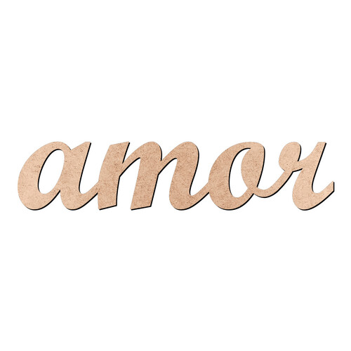 Recorte amor Script Mt Std / MDF 3mm