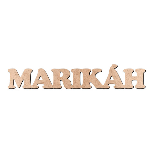 Recorte MARIKÁH Cooper Black / MDF 3mm