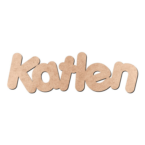 Recorte Katlen Porkys / MDF 3mm