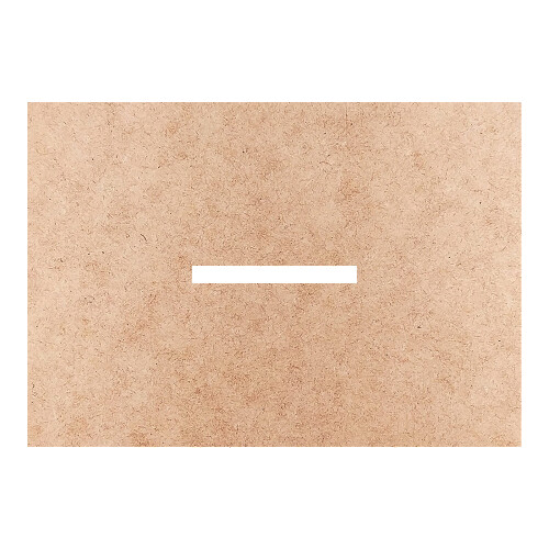 Recorte Moldura Ret 42 x 60 cm Borda 20 cm / MDF 3mm