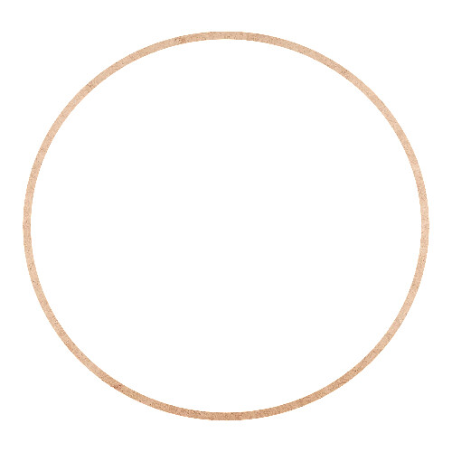 Recorte Moldura Arr 46 x 48 cm Borda 1 cm / MDF 3mm