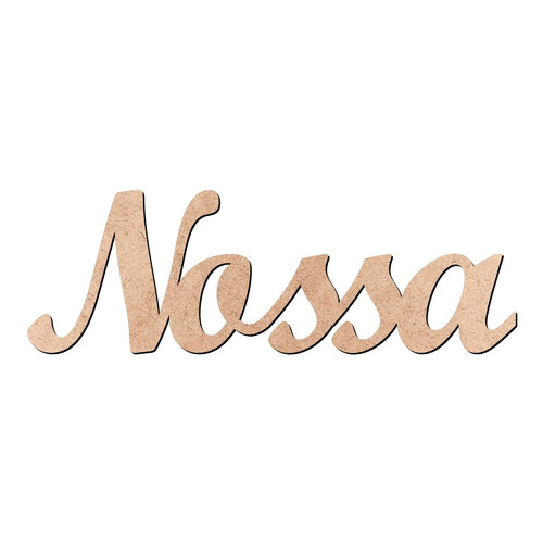 Recorte Nossa Script Mt Std / MDF 3mm