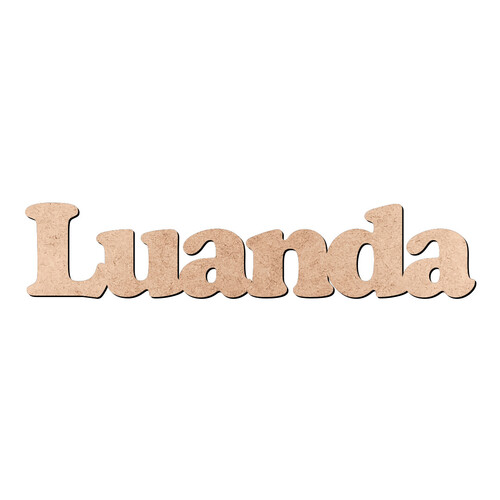 Recorte Luanda Cooper Black / MDF 3mm