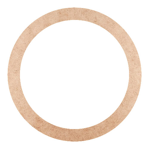 Recorte Moldura Circular 32 cm Borda 3 cm / MDF 3mm