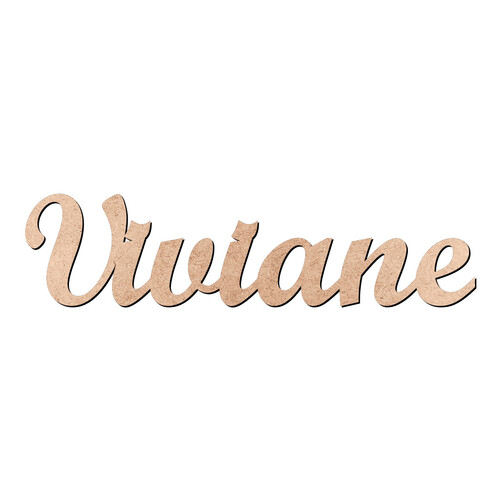 Recorte Viviane Script Mt Std / MDF 3mm
