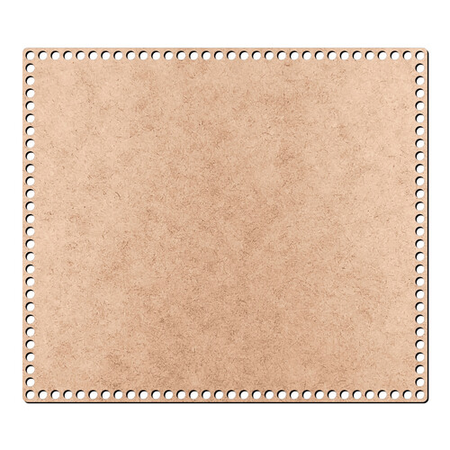 Recorte Base Ret Cesto Fio Malha 35 x 40 cm / MDF 3mm