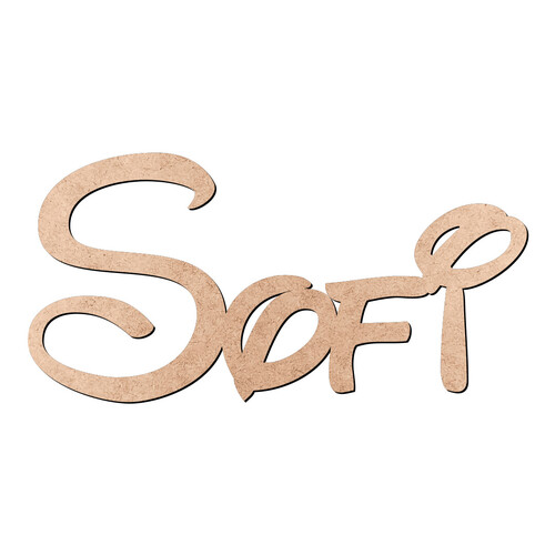 Recorte Sofi Disney / MDF 3mm