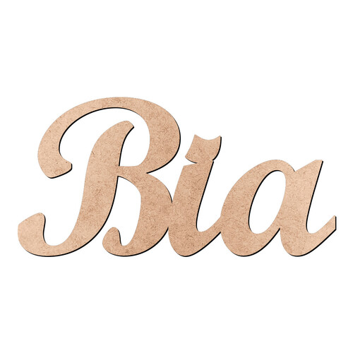 Recorte Bia Script Mt Std / MDF 3mm