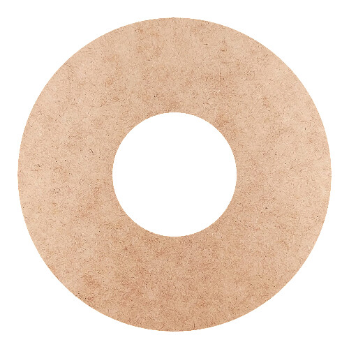 Recorte Moldura Circular 33 cm Borda 10 cm / MDF 3mm