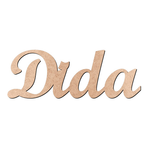Recorte Dida Script Mt Std / MDF 3mm
