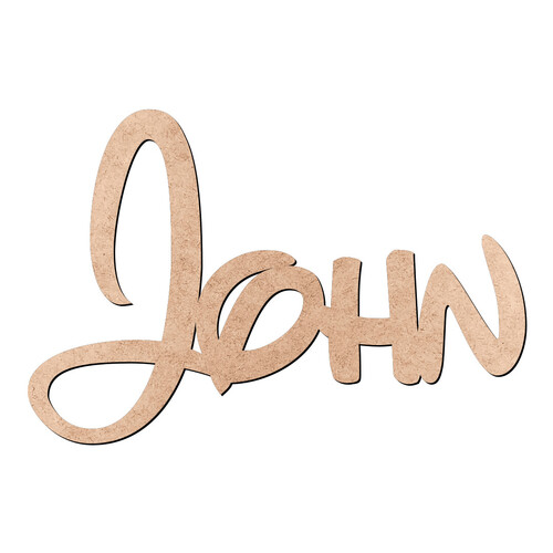 Recorte John Disney / MDF 3mm