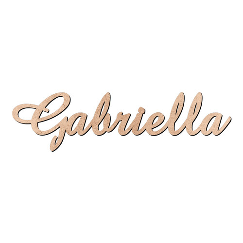 Recorte Gabriella Amaze / MDF 3mm