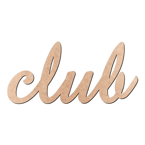 Recorte club Amaze / MDF 3mm