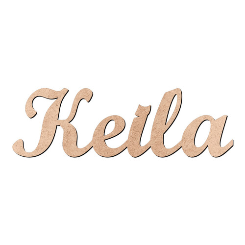 Recorte Keila Script Mt Std / MDF 3mm
