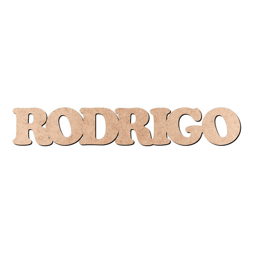 Recorte RODRIGO Cooper Black / MDF 3mm