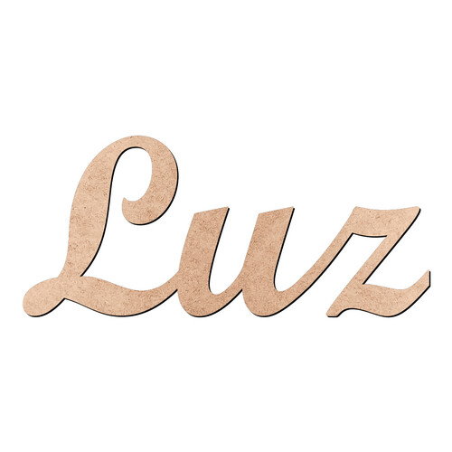 Recorte Luz Script Mt Std / MDF 3mm