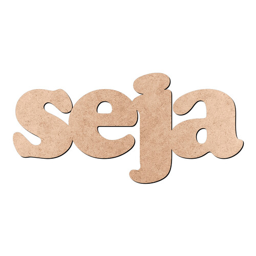 Recorte seja Cooper Black / MDF 3mm