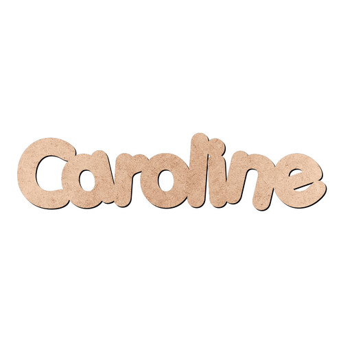 Recorte Caroline Porkys / MDF 3mm