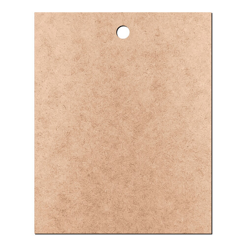 Recorte Chaveiro Retangular / MDF 3mm