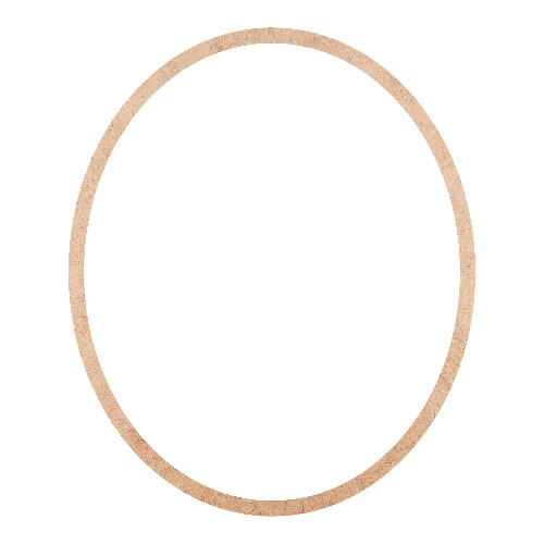 Recorte Moldura Arr 30 x 25 cm Borda 1 cm / MDF 3mm