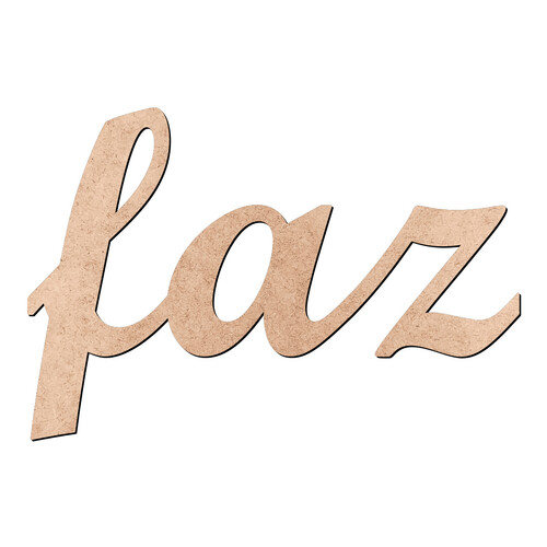 Recorte faz Script Mt Std / MDF 3mm