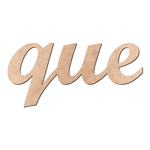 Recorte que Script Mt Std / MDF 3mm
