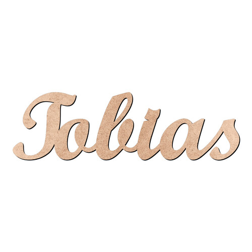 Recorte Tobias Script Mt Std / MDF 3mm