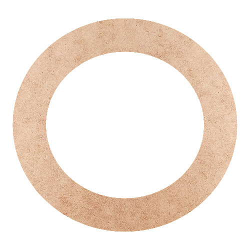 Recorte Moldura Arr 19 x 20 cm Borda 3 cm / MDF 3mm