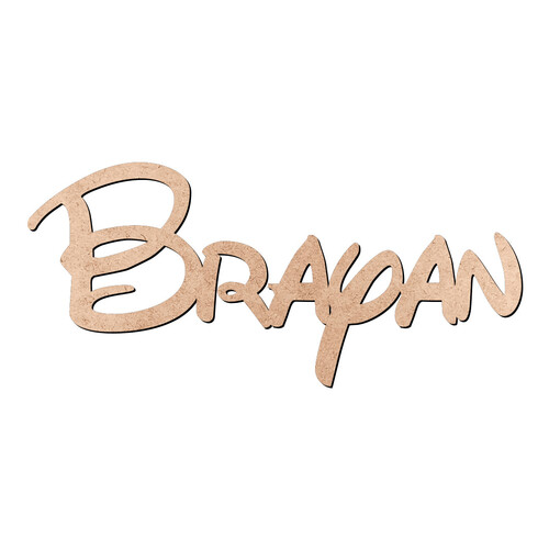 Recorte Brayan Disney / MDF 3mm