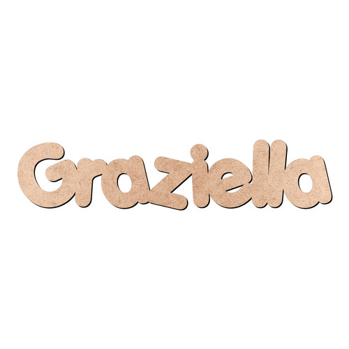 Recorte Graziella Porkys / MDF 3mm