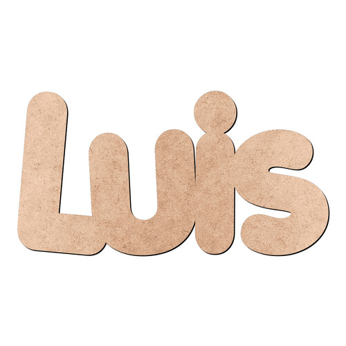 Recorte Luis Porkys / MDF 3mm