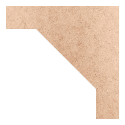 Recorte Cantoneira Simples / MDF 3mm