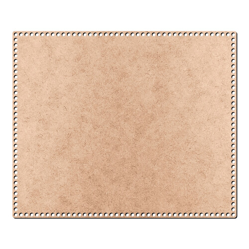 Recorte Base Ret Cesto Fio Malha 40 x 48 cm / MDF 3mm