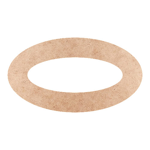 Recorte Moldura Arr 15 x 27 cm Borda 4 cm / MDF 3mm