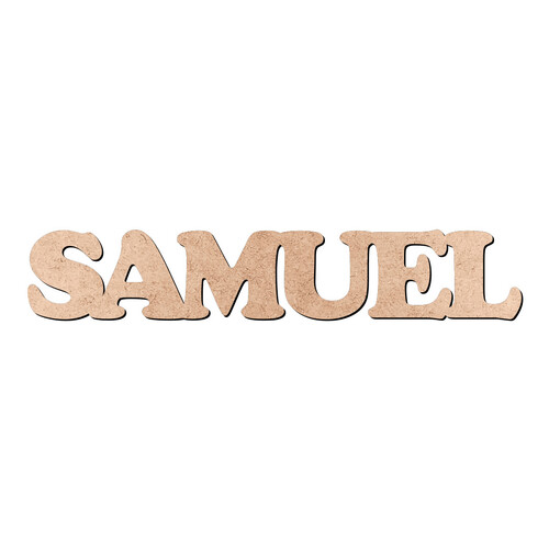 Recorte SAMUEL Cooper Black / MDF 3mm