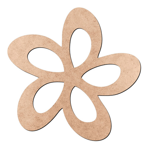 Recorte Flor / MDF 3mm