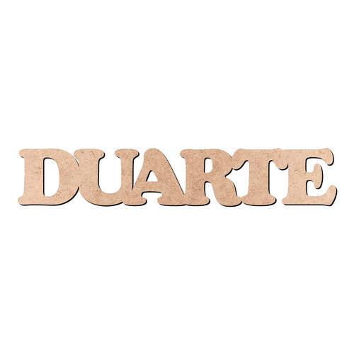 Recorte DUARTE Cooper Black / MDF 3mm
