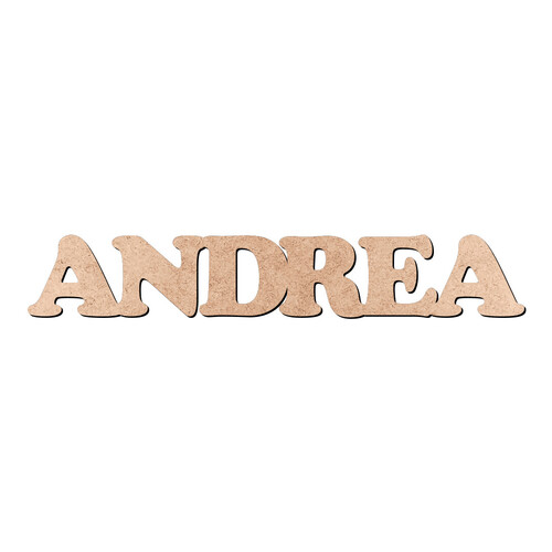 Recorte ANDREA Cooper Black / MDF 3mm