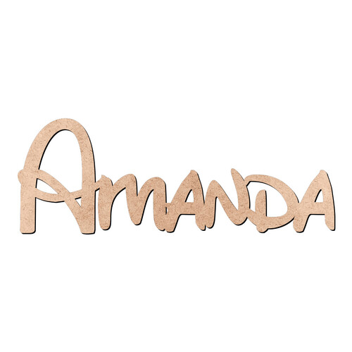 Recorte Amanda Disney / MDF 3mm