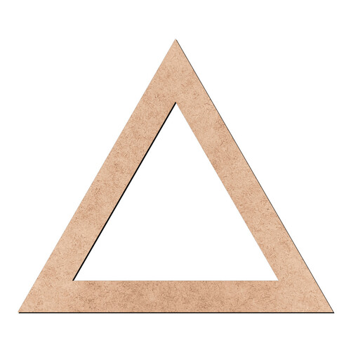 Recorte Moldura Triangular / MDF 3mm