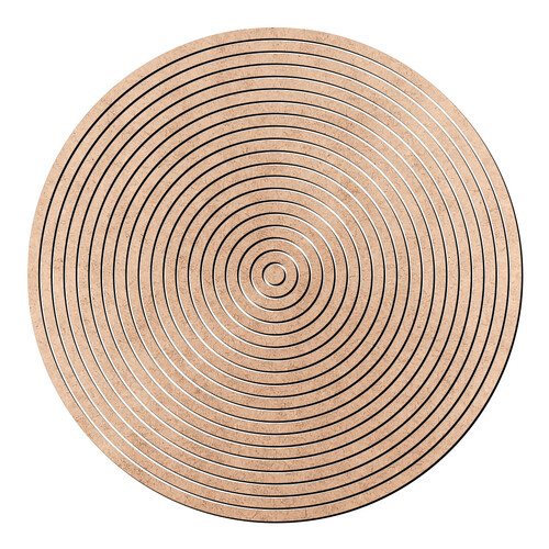 Recorte Molde Gabarito Anéis / MDF 3mm