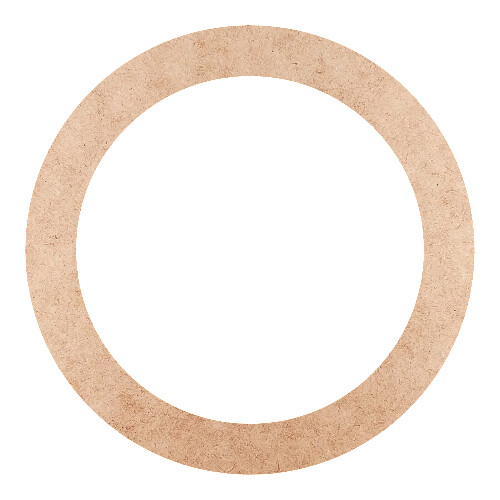 Recorte Moldura Circular 35 cm Borda 4 cm / MDF 3mm