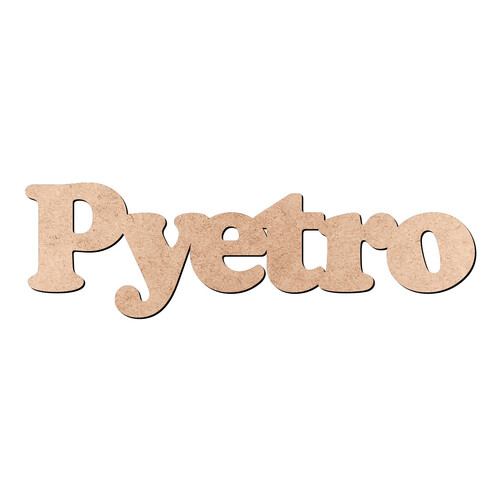 Recorte Pyetro Cooper Black / MDF 3mm