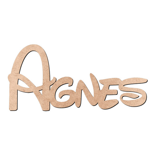 Recorte Agnes Disney / MDF 3mm