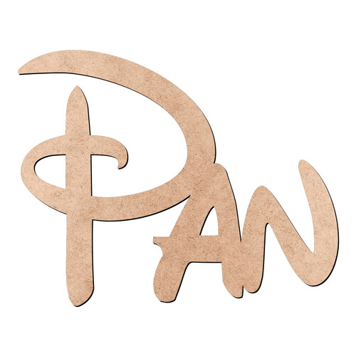 Recorte Pan Disney / MDF 3mm