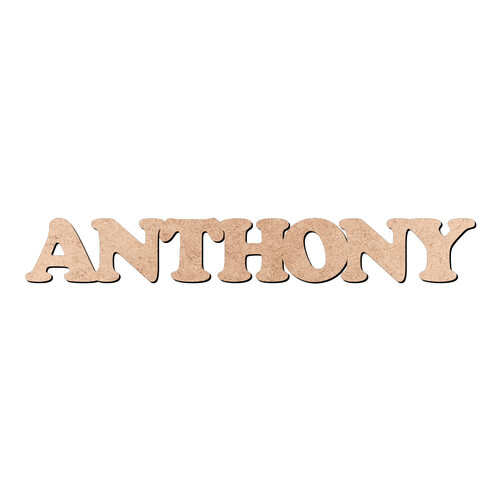 Recorte ANTHONY Cooper Black / MDF 3mm
