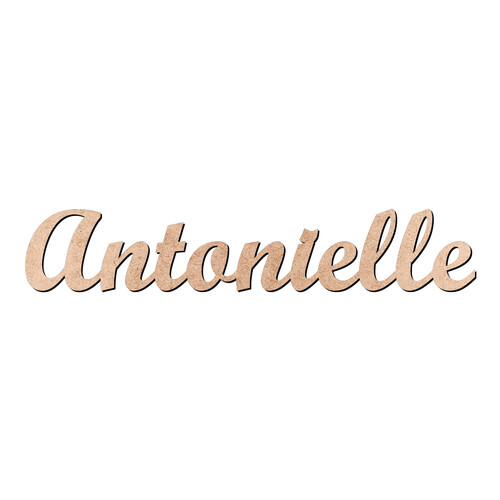 Recorte Antonielle Script Mt Std / MDF 3mm