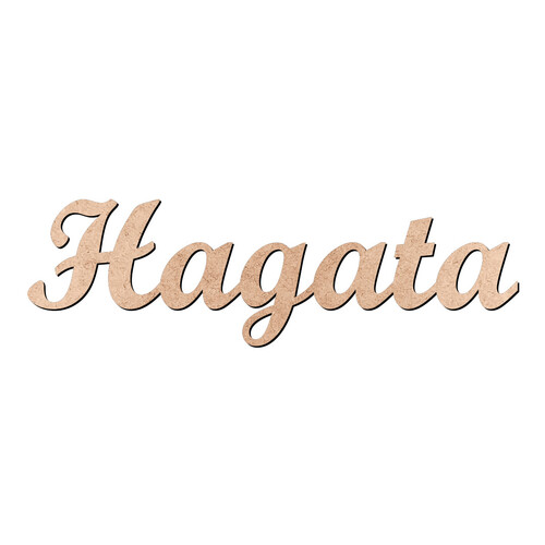 Recorte Hagata Script Mt Std / MDF 3mm